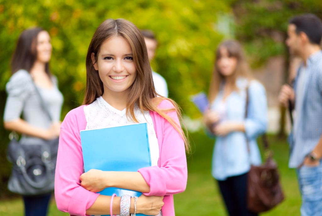 Student with Books in Hand 1