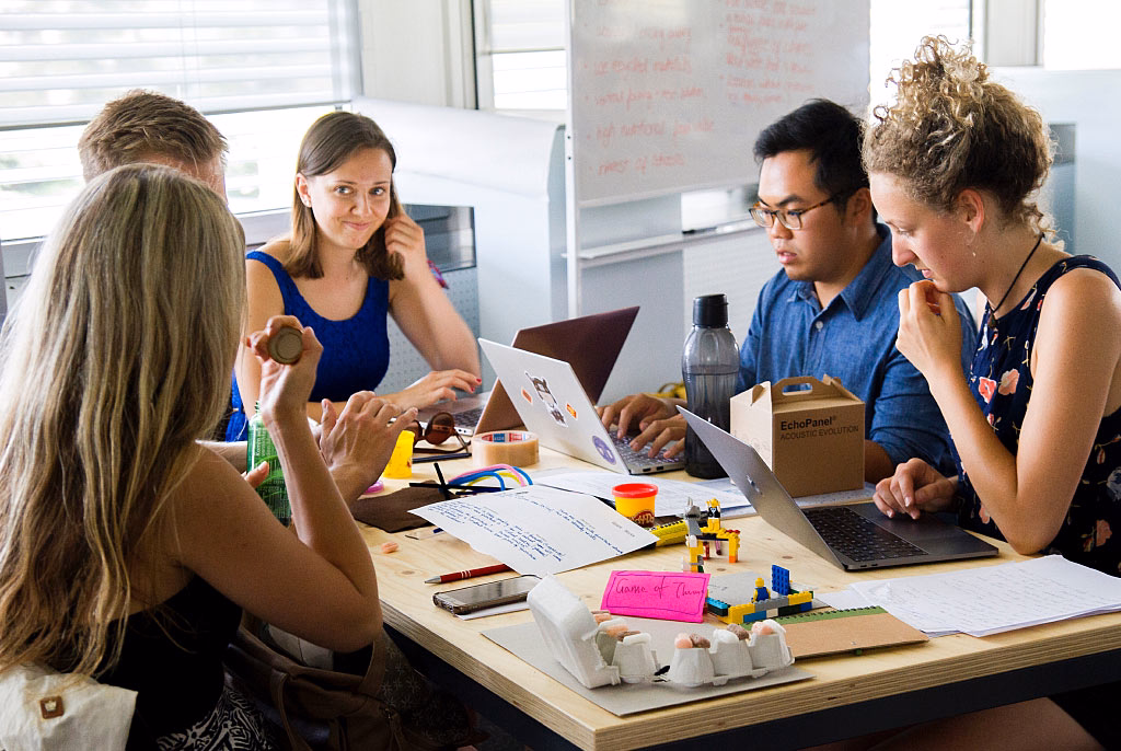 Students Studying